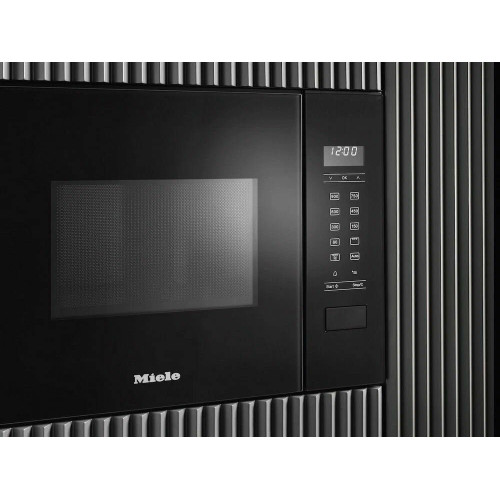 Встраиваемая микроволновая печь Miele M 2234 SC Obsidian Black