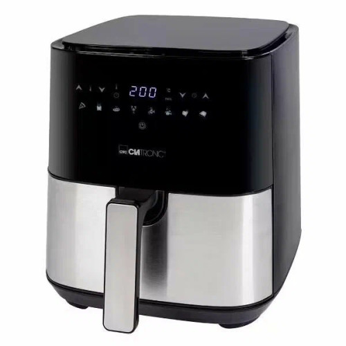 Аэрофритюрница Clatronic FR 3782 H черный/серебристый