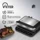 Электрогриль VIXTER ECG-1212 серебро/черный