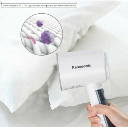 Отпариватель Panasonic NI-GHD015WTV белый/фиолетовый