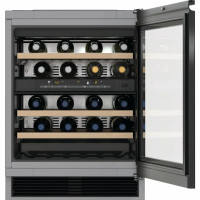 Встраиваемый винный шкаф Miele KWT 6321 UG черное тонированное стекло