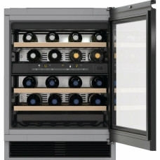 Встраиваемый винный шкаф Miele KWT 6321 UG черное тонированное стекло