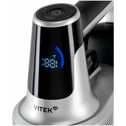 Пылесос вертикальный Vitek VT-CLS01LIGHT темно-серый/серебристый