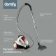 Пылесос Domfy DSC-VC505 белый/красный