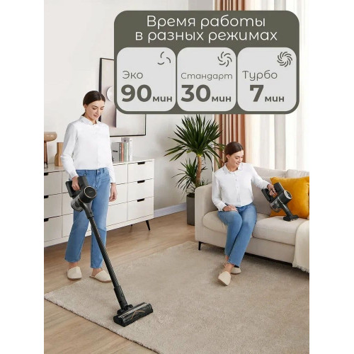 Пылесос вертикальный Dreame R10 Pro Aqua черный