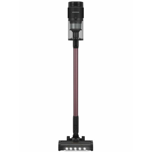 Пылесос вертикальный Grundig VCP 7330 черный/бордовый