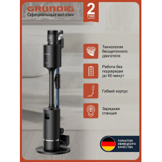 Пылесос вертикальный Grundig VCP 9330 черный/синий