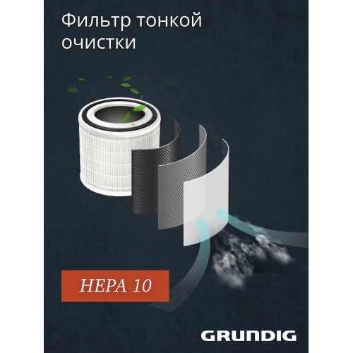 Пылесос Grundig VCC 7170 ECO черный