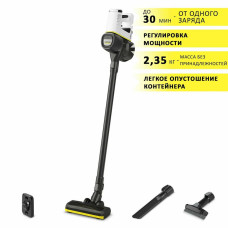 Пылесос вертикальный Karcher VC 4 Cordless myHome белый/серый