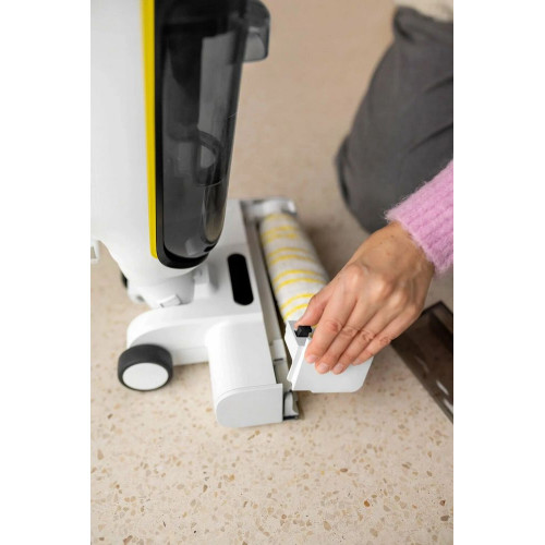 Пылесос вертикальный моющий Karcher FCV 4 Dry белый/черный