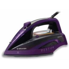 Утюг BRAYER BR4001 фиолетовый/серый