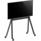 Стойка для телевизора Ultramounts UM312B черный 49"-75" макс.40кг напольный