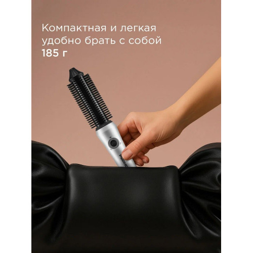 Расческа-выпрямитель для волос Redmond HS1741 белый/черный, 200 °C, 3 режима
