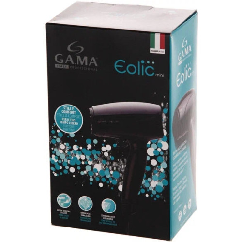 Фен GA.MA GH0201 EOLIC MINI CX черный