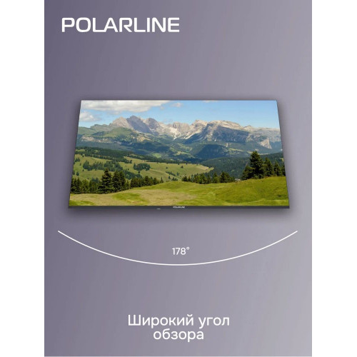 Телевизор PolarLine 50PU11TC-SM черный V