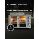 Мини-печь Hyundai MIO-HY077 серебристый