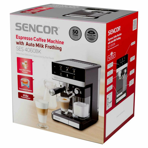 Кофеварка Sencor SES 4060BK
