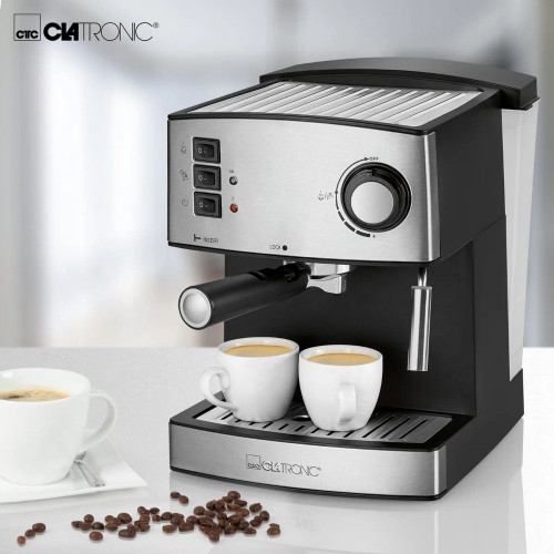 Кофемашина Clatronic ES 3643 schwarz-inox