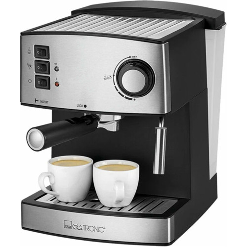 Кофемашина Clatronic ES 3643 schwarz-inox
