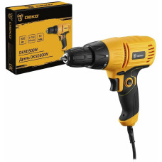 Дрель-шуруповерт Deko DKSD500W, 500 Вт, 28 Нм, щеточный
