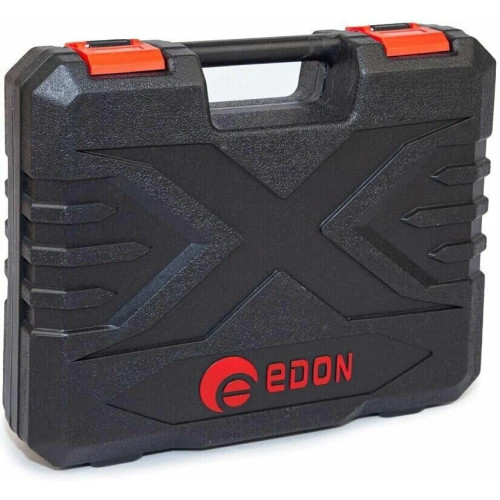 Дрель-шуруповерт Edon AD-12А, 12 В, 2 Ач, 23 Нм, щеточный