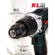 Дрель-шуруповерт Klpro KLDM18-20, 18 В, 2 Ач, 40 Нм, щеточный, ударный