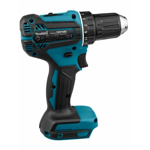 Дрель-шуруповерт Makita DDF485Z, 18 В, 0 Ач, 50 Нм, бесщеточный