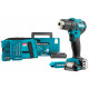 Дрель-шуруповерт Makita DF333DSAX6, 12 В, 2 Ач, 30 Нм, бесщеточный