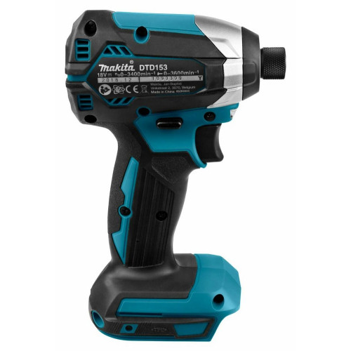 Дрель-шуруповерт Makita DTD153SY, 18 В, 1,5 Ач, 170 Нм, бесщеточный, ударный