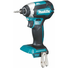 Дрель-шуруповерт Makita DTD153ZJ, 18 В, 0 Ач, 170 Нм, бесщеточный, ударный