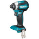 Дрель-шуруповерт Makita DTD153ZJ, 18 В, 0 Ач, 170 Нм, бесщеточный, ударный