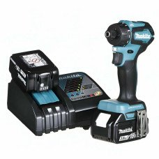 Дрель-шуруповерт Makita DDF083RFE, 18 В, 3 Ач, 40 Нм, бесщеточный