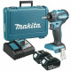 Дрель-шуруповерт Makita DDF083RFE, 18 В, 3 Ач, 40 Нм, бесщеточный