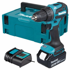 Дрель-шуруповерт Makita DDF490SF1J, 18 В, 3 Ач, 50 Нм, бесщеточный