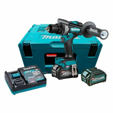 Дрель-шуруповерт Makita DF001GD201, 40 В, 2,5 Ач, 140 Нм, бесщеточный