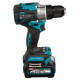 Дрель-шуруповерт Makita DF001GD201, 40 В, 2,5 Ач, 140 Нм, бесщеточный