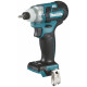 Дрель-шуруповерт Makita TD111DZ, 12 В, 0 Ач, 135 Нм, бесщеточный, ударный