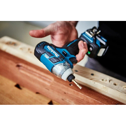 Дрель-шуруповерт Makita TD111DZ, 12 В, 0 Ач, 135 Нм, бесщеточный, ударный