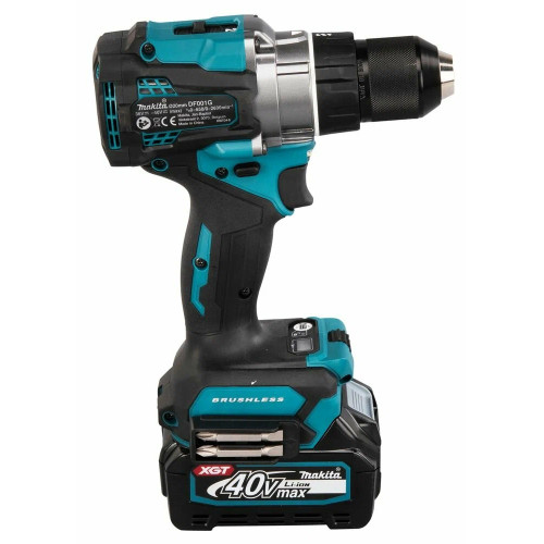 Дрель-шуруповерт Makita DF002GD201, 40 В, 2,5 Ач, 64 Нм, бесщеточный