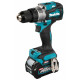 Дрель-шуруповерт Makita DF002GD201, 40 В, 2,5 Ач, 64 Нм, бесщеточный