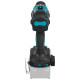 Дрель-шуруповерт Makita HP001GZ, 40 В, 0 Ач, 140 Нм, бесщеточный, ударный