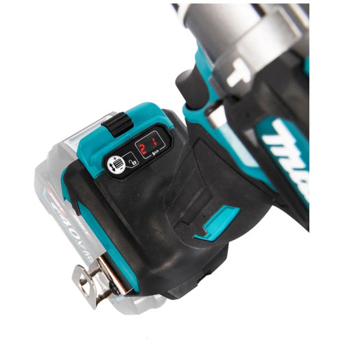 Дрель-шуруповерт Makita HP001GZ, 40 В, 0 Ач, 140 Нм, бесщеточный, ударный