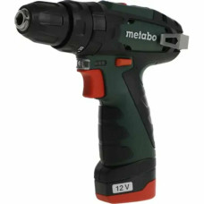 Дрель-шуруповерт Metabo PowerMaxx SB, 10,8 В, 2 Ач, 34 Нм, щеточный, ударный