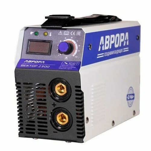 Сварочный аппарат Аврора Вектор 2300 инвертор ММА, 6.3 кВт (кейс в компл.)