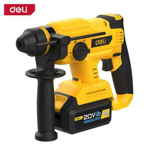 Перфоратор Deli DC300, SDS-plus, 18 В, 2 Дж, от аккумулятора