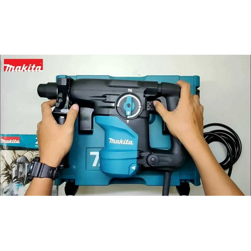 Перфоратор Makita HR3001CJ, SDS-plus, 1050 Вт, 3,6 Дж, от сети
