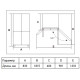 Холодильник MEFERI MFR83Black IX Total No Frost Cross Door Comfort