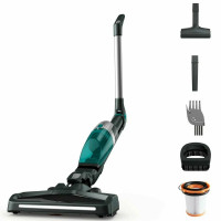 Пылесос вертикальный Tefal Xtrem Compact Essential TY1239WO лазурный/серый