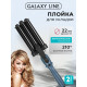 Щипцы для завивки волос Galaxy Line GL 4668 черный/зеленый