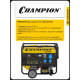 Электростанция Champion GG 7501 E